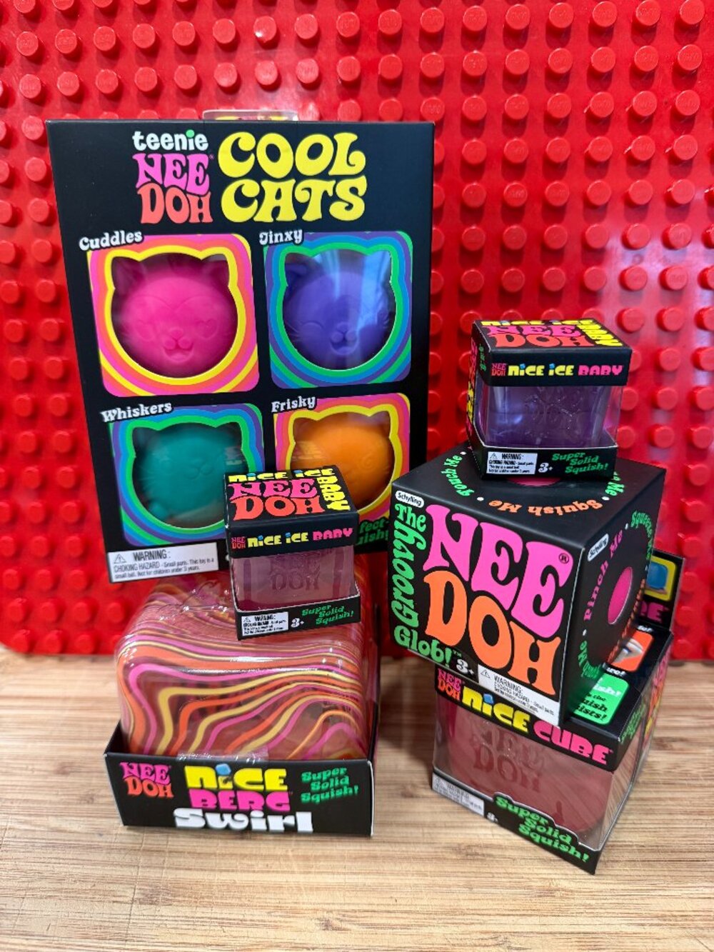 NEW! 🌈 Rainbow package with 2 bonus nice ice babies! ships 🚀 All the cubes!